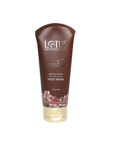 Lotus Sustainable Dermo Spa Japanese Sakura Skin Whitening Face Wash 80 g
