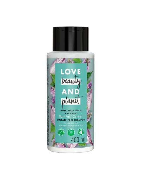 Love Beauty & Planet Anti-Hairfall Onion Black Seed Oil & Patchouli Shampoo - 400ml