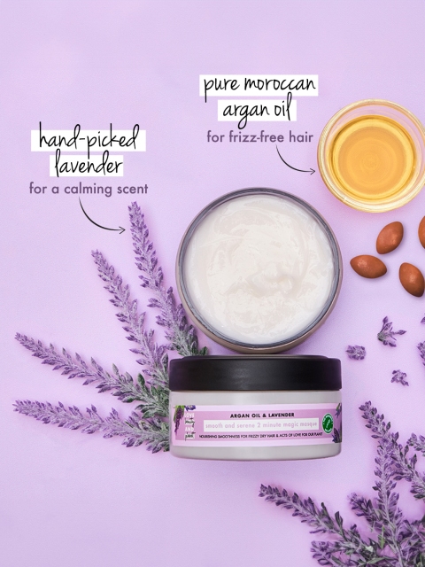 Love Beauty & Planet Argan Oil & Lavender Magic Hair Mask for Frizz Control - 200ml 4 Love Beauty & Planet Argan Oil & Lavender Magic Hair Mask for Frizz Control - 200ml