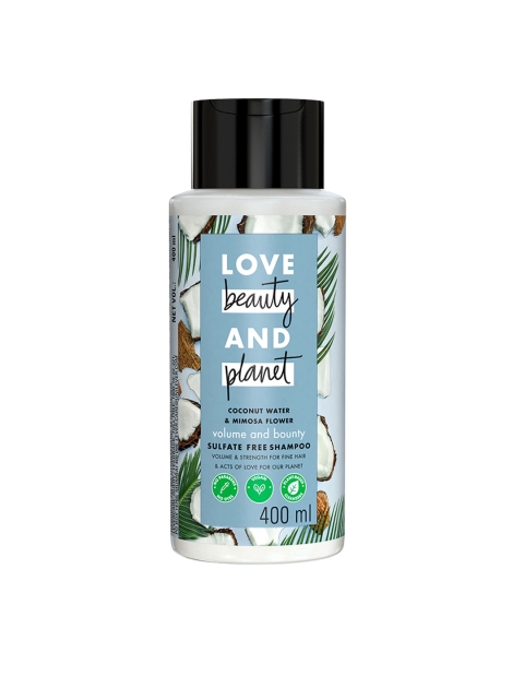 Love Beauty & Planet Coconut Water & Mimosa Flower Shampoo For Volume - 400 ml