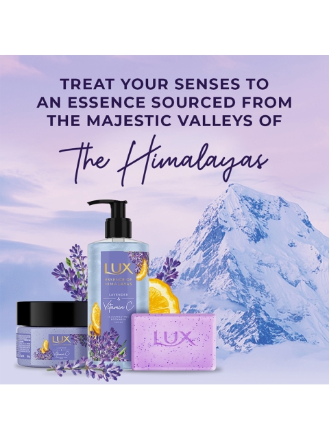LUX Essence of Himalayas Lavender & Vitamin C Illuminating Shimmer Body Wash - 400ml 5 LUX Essence of Himalayas Lavender & Vitamin C Illuminating Shimmer Body Wash - 400ml