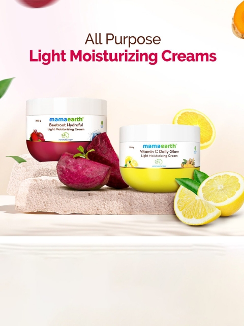 Mamaearth Beetroot Hydraful Light Moisturizing Cream with Hyaluronic Acid - 200 g 2 Mamaearth Beetroot Hydraful Light Moisturizing Cream with Hyaluronic Acid - 200 g