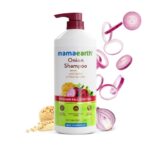 Mamaearth Onion Shampoo for Hair Growth & Hair Fall Control - Onion & Plant Keratin - 1 L