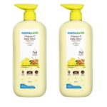 Mamaearth Set Of 2 Vitamin C Daily Glow Body Lotion - 400 ml Each