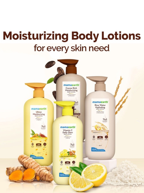 Mamaearth Set Of 2 Vitamin C Daily Glow Body Lotion - 400 ml Each 5 Mamaearth Set Of 2 Vitamin C Daily Glow Body Lotion - 400 ml Each