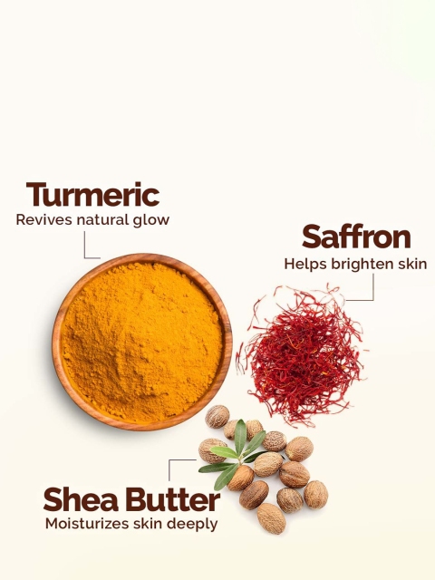 Mamaearth Ubtan Moisturizing Body Lotion with Turmeric & Saffron - 400 ml 3 Mamaearth Ubtan Moisturizing Body Lotion with Turmeric & Saffron - 400 ml
