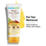 Mamaearth Ubtan Natural Face Wash With Turmeric & Saffron For Tan Removal - 100ml