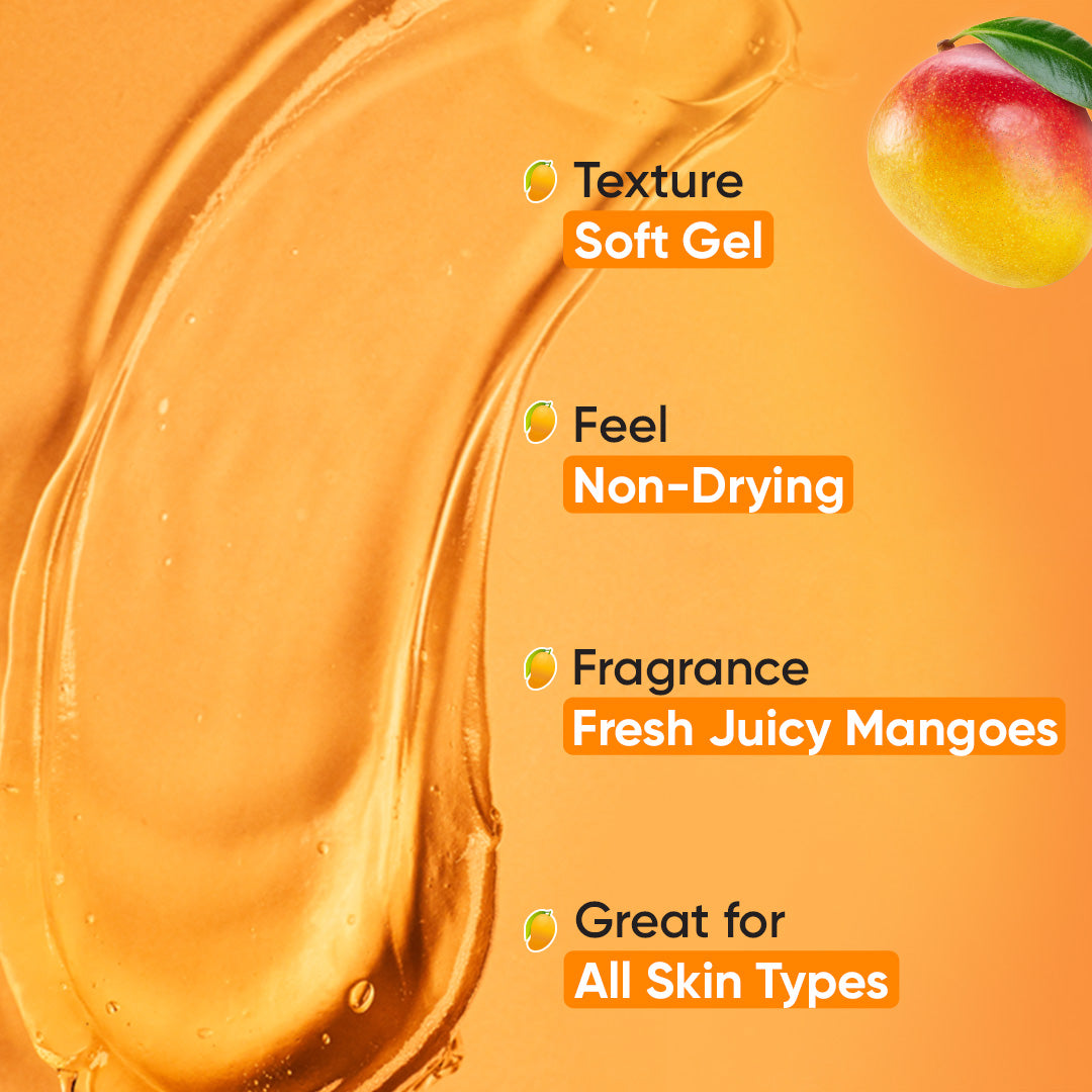 Mango Detan Gel Face Wash 4 Mango Detan Gel Face Wash