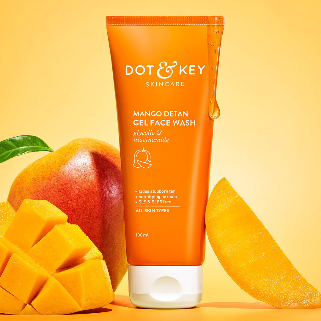 Mango Detan Gel Face Wash 1 Mango Detan Gel Face Wash