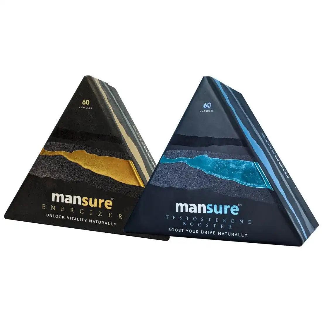 ManSure Combo - ENERGIZER and TESTOSTERONE BOOSTER Capsules For Men 1 ManSure Combo - ENERGIZER and TESTOSTERONE BOOSTER Capsules For Men