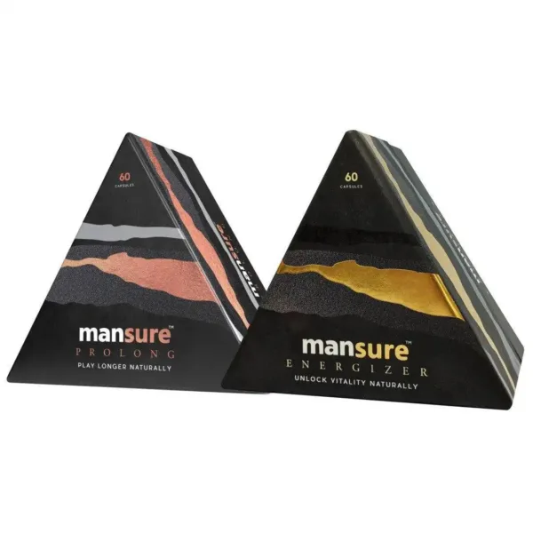 ManSure Combo - PROLONG and ENERGIZER Capsules For Men