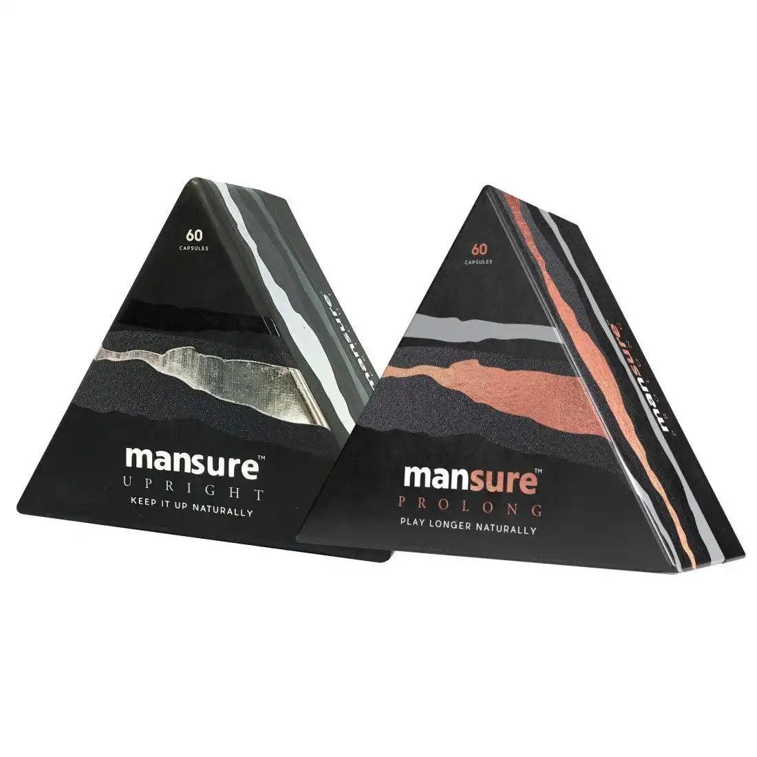 ManSure Combo - UPRIGHT and PROLONG Capsules For Men 1 ManSure Combo - UPRIGHT and PROLONG Capsules For Men