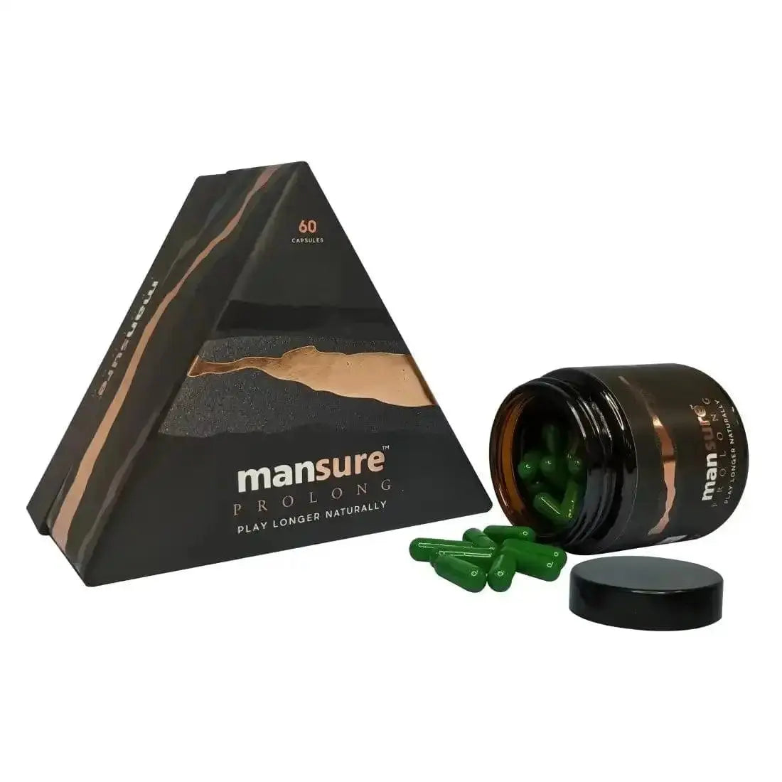 ManSure PROLONG with Horny Goat Weed, Maca Root for Men - 60 Capsules 1 ManSure PROLONG with Horny Goat Weed, Maca Root for Men - 60 Capsules