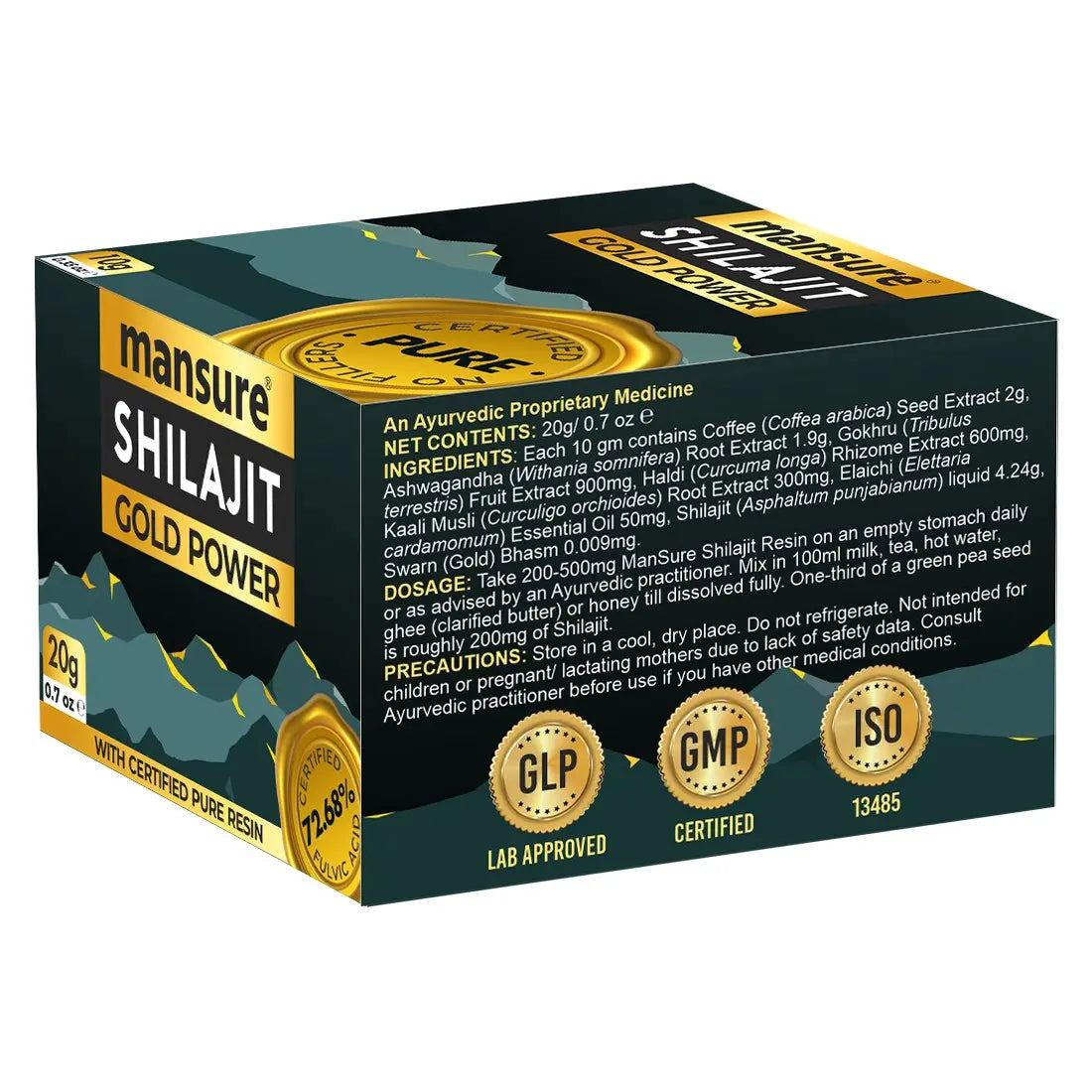 ManSure Shilajit Gold Power Resin with Swarna Bhasma, Ashwagandha 4 ManSure Shilajit Gold Power Resin with Swarna Bhasma, Ashwagandha