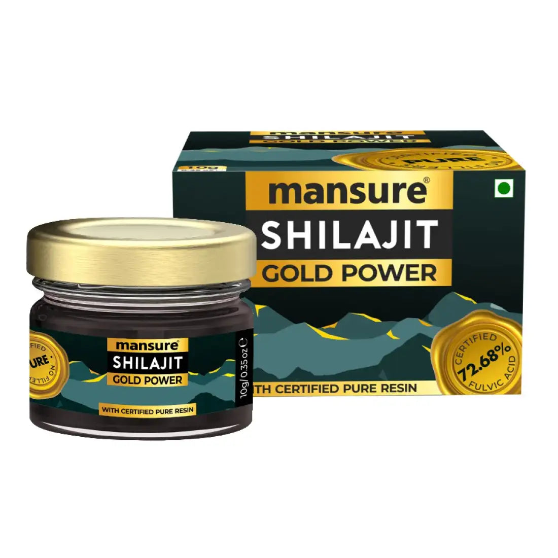 ManSure Shilajit Gold Power Resin with Swarna Bhasma, Ashwagandha 1 ManSure Shilajit Gold Power Resin with Swarna Bhasma, Ashwagandha
