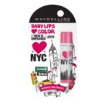 Maybelline New York Baby Lips Loves NYC Tinted Lip Balm For Dark Lips 4g - Manhattan Mauve