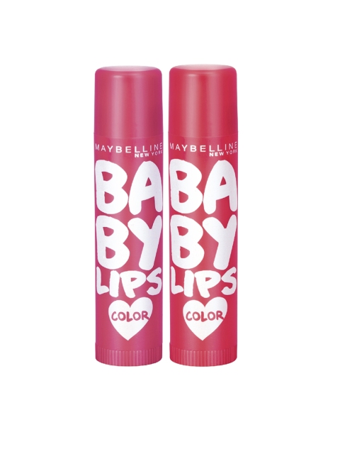 Maybelline New York Set Of Baby Lips Berry Crush & Cherry Kiss Tinted Lip Balm