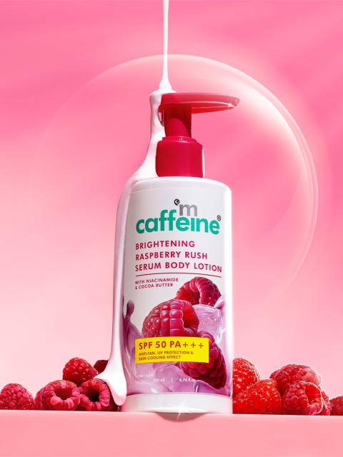 MCaffeine Raspberry Body Lotion SPF 50 - 200 ml