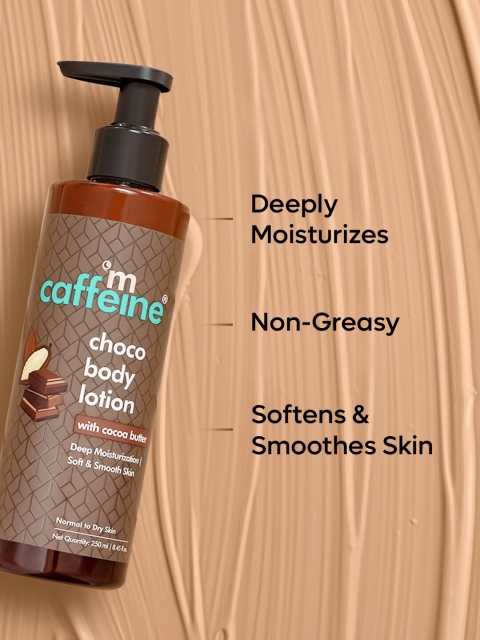 MCaffeine Set of 2 Choco Body Lotion with Cocoa Butter - 250 ml each 3 MCaffeine Set of 2 Choco Body Lotion with Cocoa Butter - 250 ml each