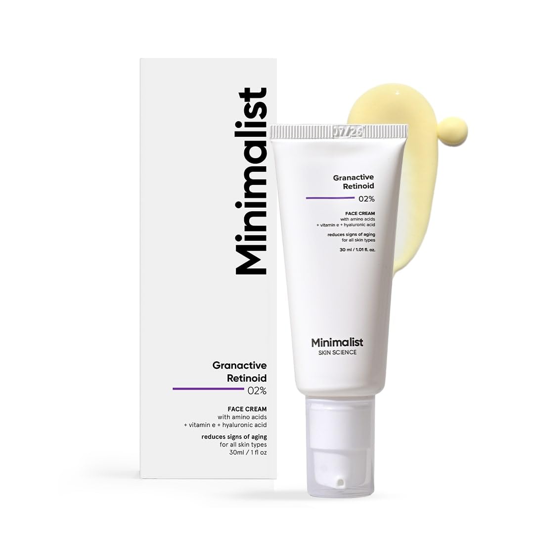 Minimalist 2% Retinoid Anti Ageing Night Cream 1 Minimalist 2% Retinoid Anti Ageing Night Cream for Wrinkles & Fine Lines | With Retinol Derivative For Sensitive Skin