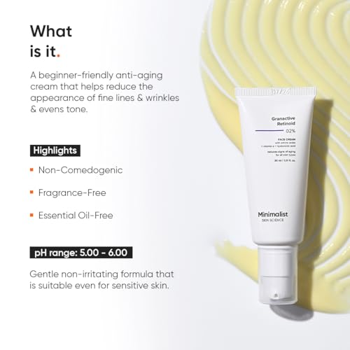Minimalist 2% Retinoid Anti Ageing Night Cream 2 Minimalist 2% Retinoid Anti Ageing Night Cream