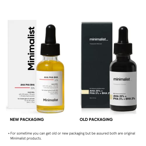Minimalist 25% AHA + 2% BHA + 5% PHA Peeling Serum Solution 5 Minimalist 25% AHA + 2% BHA + 5% PHA Peeling Serum Solution
