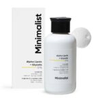 Minimalist 7% ALA + Glycolic Brightening Face Wash | With ALA For Glowing Skin, AHA for Exfoliation and Vitamin B5 For Hydration | Sulphate-free | Fragrance- free | For Men &...