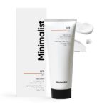 Minimalist Sunscreen SPF 50 PA++++ | Clinically Tested in US (In-Vivo) | Lightweight Cream with Multi-Vitamins | No White Cast | Broad Spectrum Niacinamide Sunscreen For Oily...