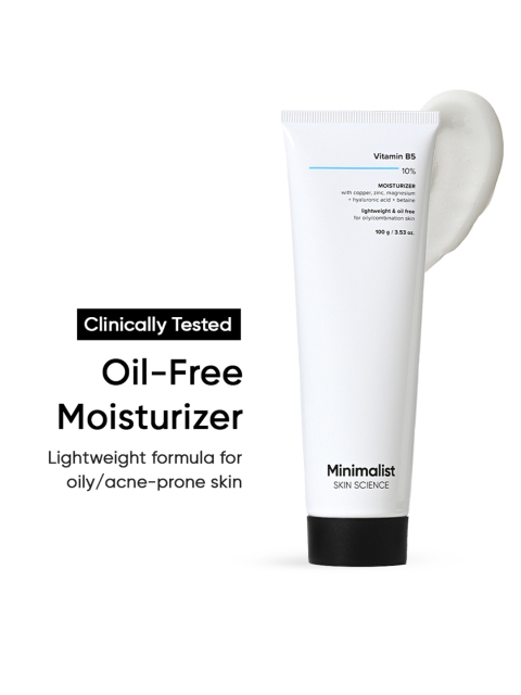 Minimalist Vitamin B5 10% Lightweight & Oil-Free Moisturizer with Copper & Zinc - 100 g 2 Minimalist Vitamin B5 10% Lightweight & Oil-Free Moisturizer with Copper & Zinc - 100 g