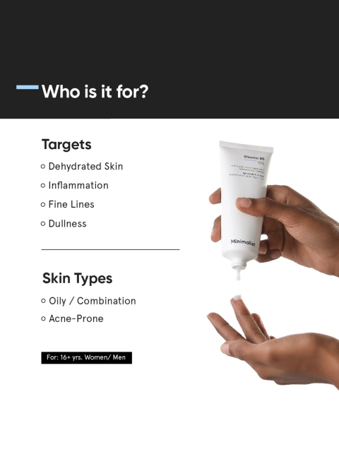Minimalist Vitamin B5 Lightweight & Oil Free Moisturizer - 50 g 4 Minimalist Vitamin B5 Lightweight & Oil Free Moisturizer - 50 g