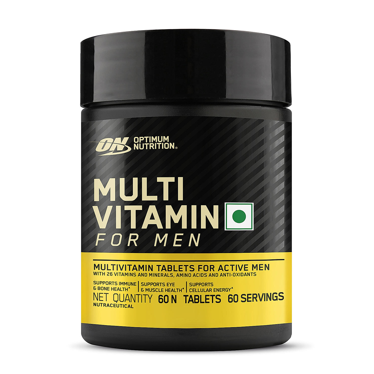 Multivitamin for MEN- 60 Tablets, 26 Vitamins & Minerals, Amino Acids & Anti-Oxidants 1 Multivitamin for MEN- 60 Tablets, 26 Vitamins & Minerals, Amino Acids & Anti-Oxidants