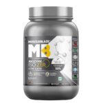 MuscleBlaze Biozyme Iso-Zero, Low Carb Whey Protein Isolate Powder, 27g Isolate Whey Per Scoop (Ice Cream Chocolate, 1kg / 2.2lbs) | USA Patent-Published Enhanced Absorption...