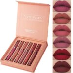 nandiayan Set Of 6 Matte Liquid Lipstick - 3.5 ml Each- Set A- 01 - 02 - 03 - 04 - 05 -06