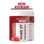 Naturaltein Pure 07 Preworkout - 300 gm (0.66 Lb), Watermelon