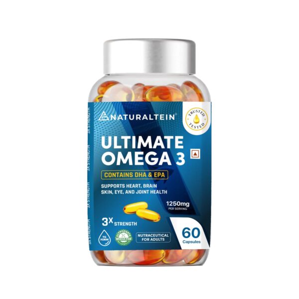 Naturaltein Ultimate Omega 3 - 60 Softgels