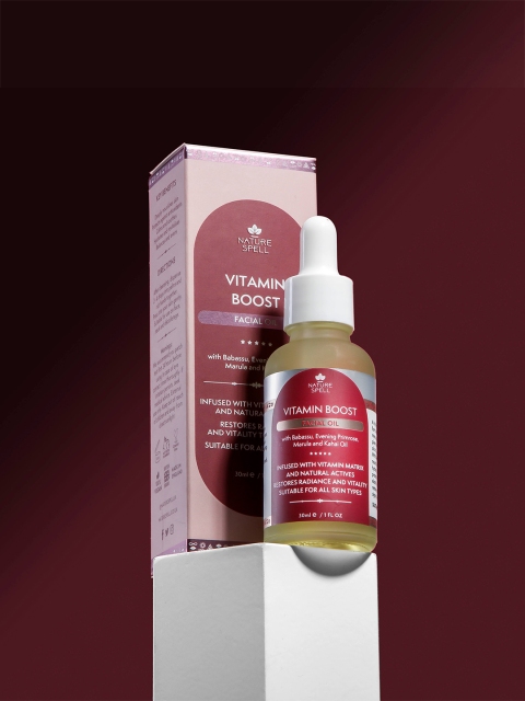 Nature Spell Vitamin Boost Facial Oil With Kahai - 30 ml 3 Nature Spell Vitamin Boost Facial Oil With Kahai - 30 ml
