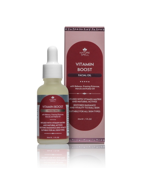 Nature Spell Vitamin Boost Facial Oil With Kahai - 30 ml 5 Nature Spell Vitamin Boost Facial Oil With Kahai - 30 ml