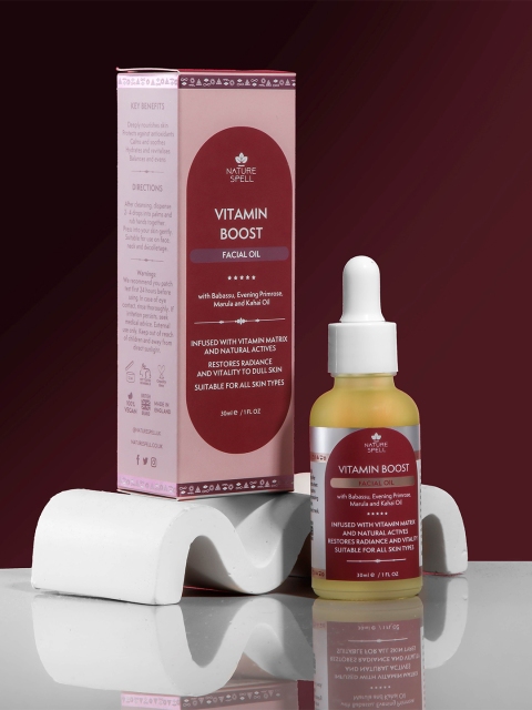 Nature Spell Vitamin Boost Facial Oil With Kahai - 30 ml 6 Nature Spell Vitamin Boost Facial Oil With Kahai - 30 ml