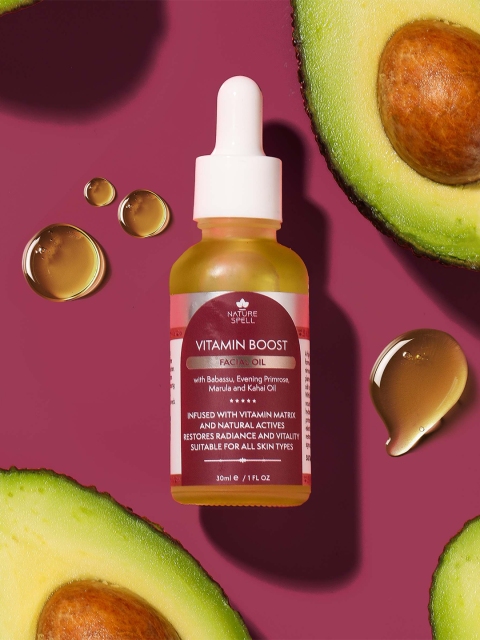 Nature Spell Vitamin Boost Facial Oil With Kahai - 30 ml