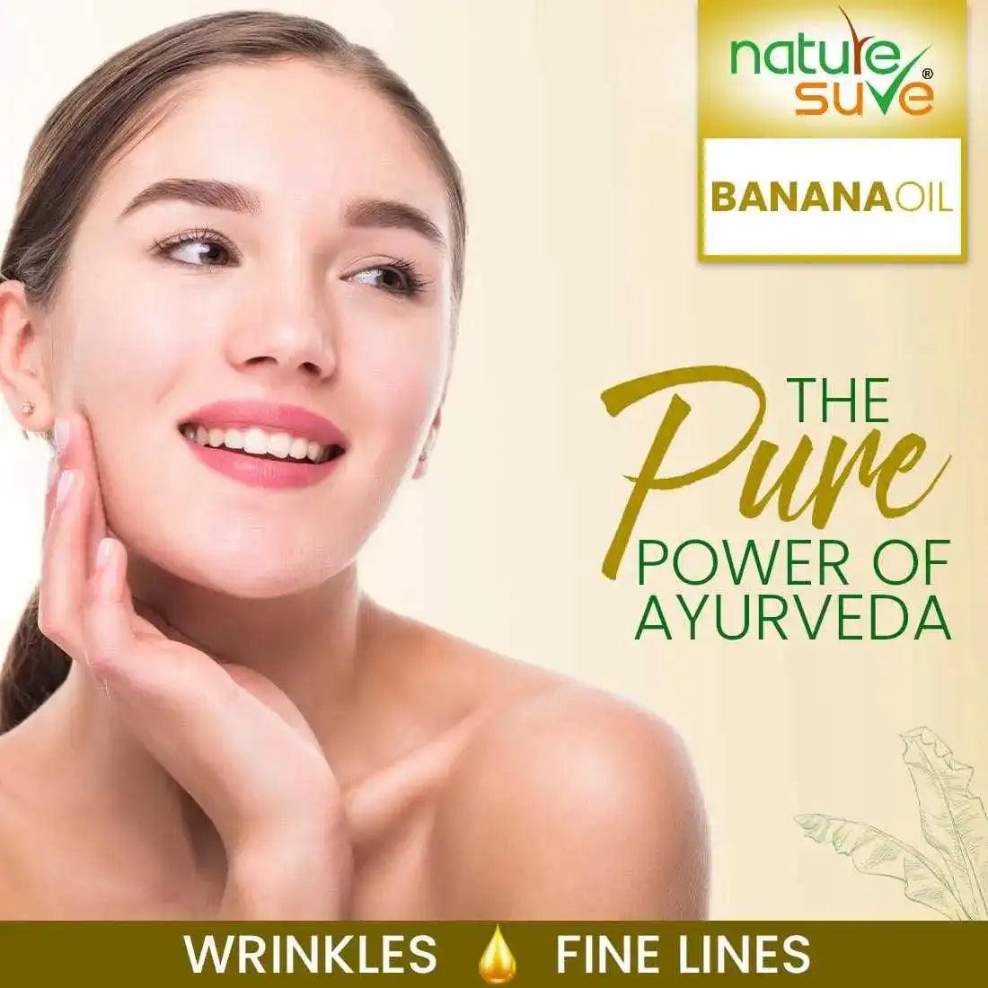 Nature Sure Banana Oil 30ml for Wrinkles and Fine Lines in Men and Women 2 Nature Sure Banana Oil 30ml for Wrinkles and Fine Lines in Men and Women