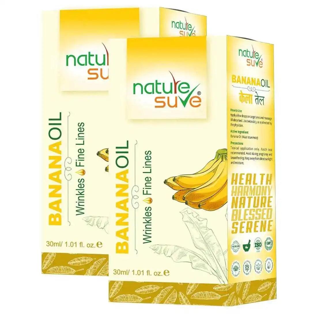 Nature Sure Banana Oil 30ml for Wrinkles and Fine Lines in Men and Women 3 Nature Sure Banana Oil 30ml for Wrinkles and Fine Lines in Men and Women