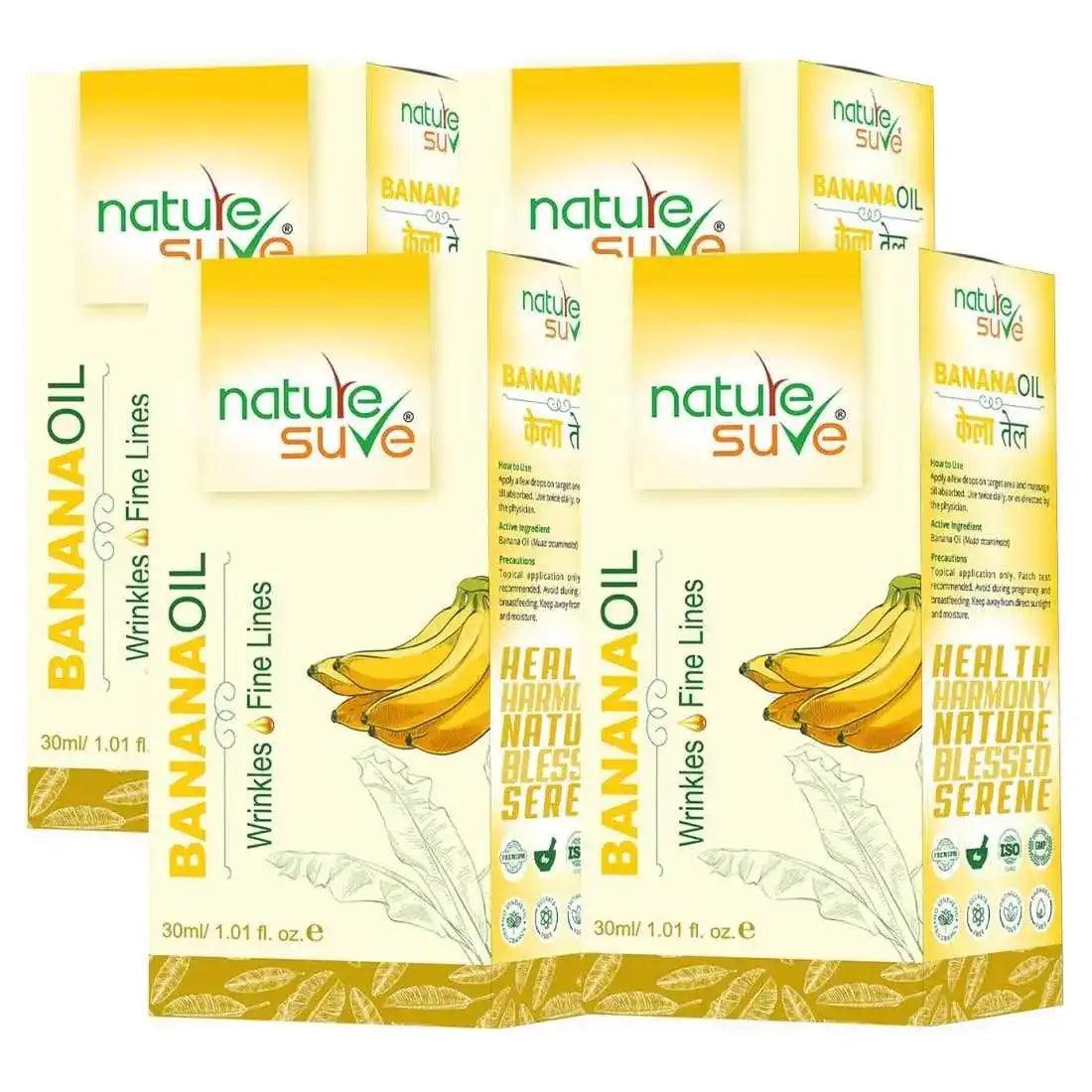 Nature Sure Banana Oil 30ml for Wrinkles and Fine Lines in Men and Women 5 Nature Sure Banana Oil 30ml for Wrinkles and Fine Lines in Men and Women