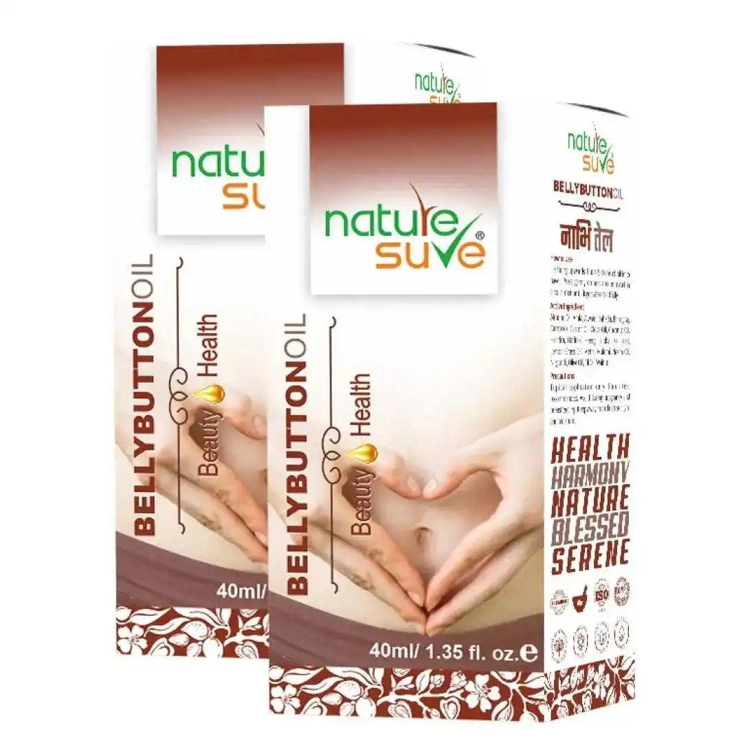 Nature Sure Belly Button Nabhi Oil for Health and Beauty in Men and Women - 40ml 3 Nature Sure Belly Button Nabhi Oil for Health and Beauty in Men and Women - 40ml