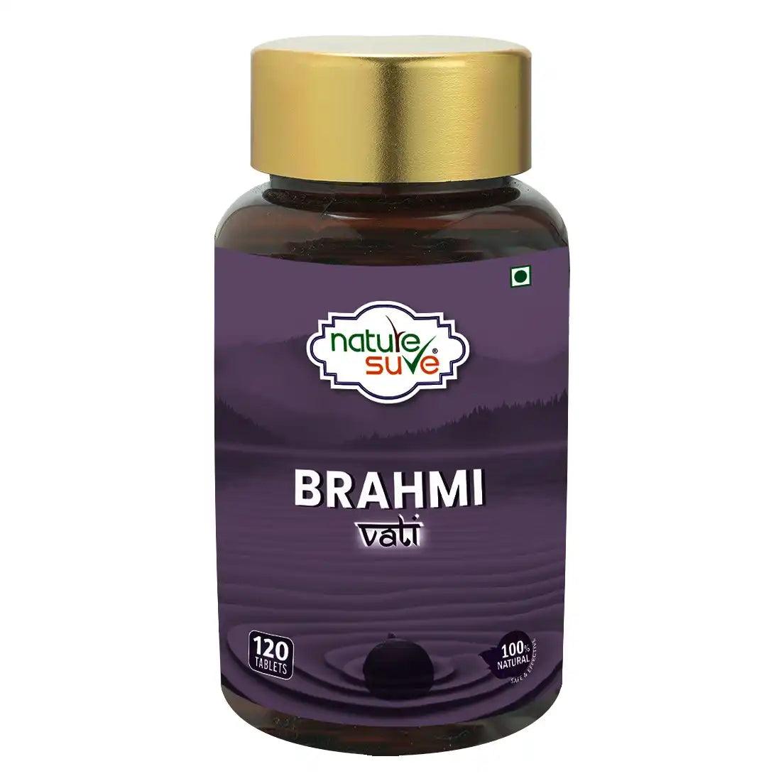 Nature Sure Brahmi Vati for Brain Health, Memory Boost and Mind Relaxation - 120 Tablets 1 Nature Sure Brahmi Vati for Brain Health, Memory Boost and Mind Relaxation - 120 Tablets