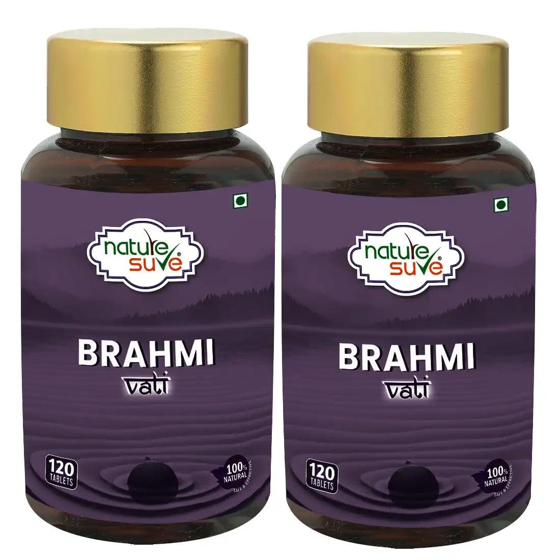 Nature Sure Brahmi Vati for Brain Health, Memory Boost and Mind Relaxation - 120 Tablets 3 Nature Sure Brahmi Vati for Brain Health, Memory Boost and Mind Relaxation - 120 Tablets