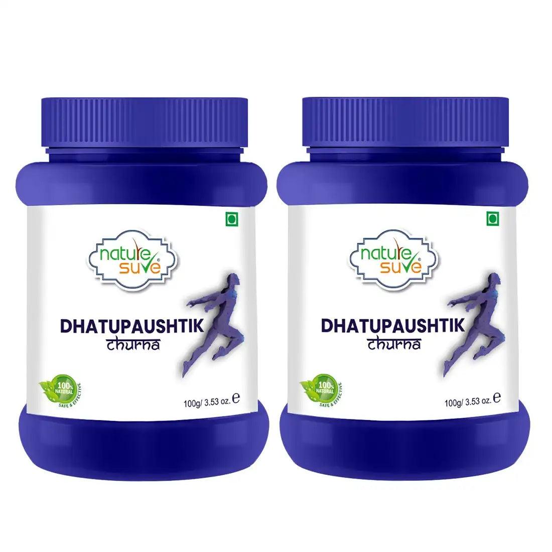 Nature Sure Dhatupaushtik Ayurvedic Churna 100g for Vigor, Vitality and Stamina in Men and Women 3 Nature Sure Dhatupaushtik Ayurvedic Churna 100g for Vigor, Vitality and Stamina in Men and Women