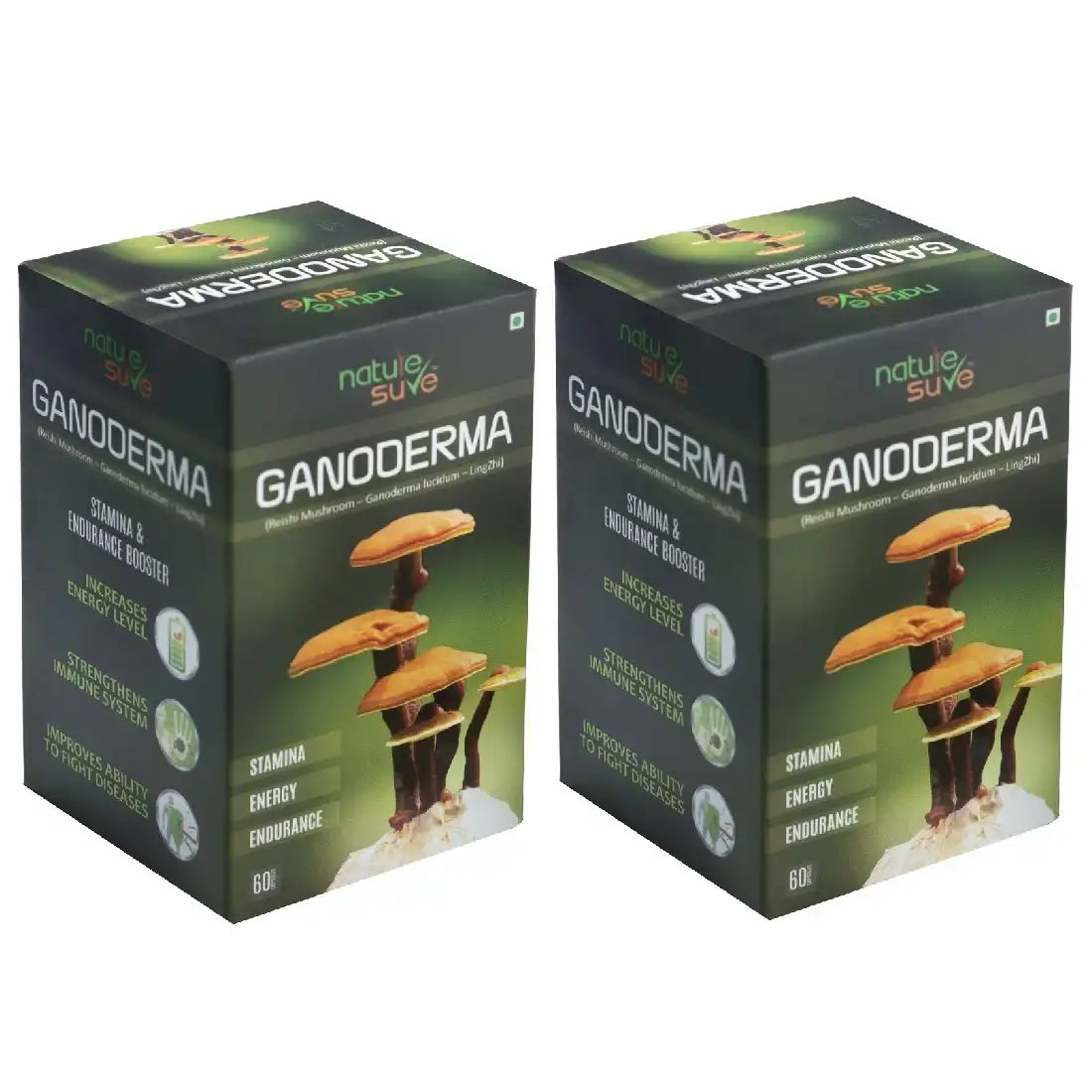 Nature Sure Ganoderma LingZhi Reishi Mushroom for Stamina, Endurance and Longevity - 60 Capsules 3 Nature Sure Ganoderma LingZhi Reishi Mushroom for Stamina, Endurance and Longevity - 60 Capsules