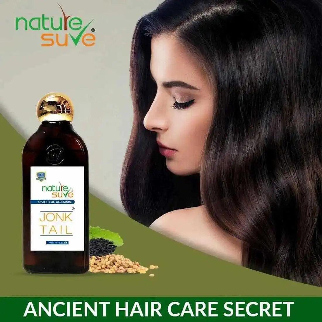 Nature Sure Jonk Tail Hair Oil for Men and Women - 150 ml 2 Nature Sure Jonk Tail Hair Oil for Men and Women - 150 ml