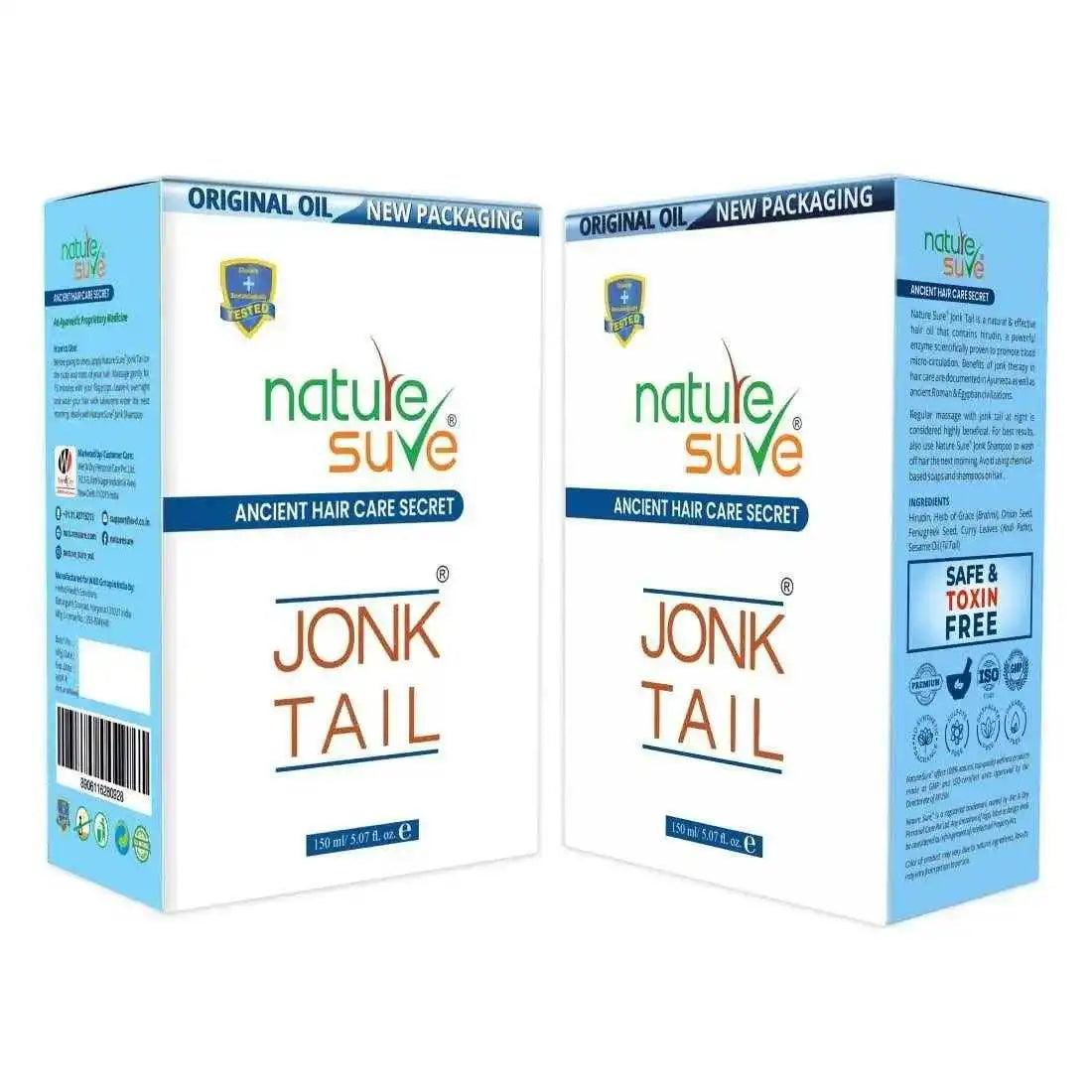 Nature Sure Jonk Tail Hair Oil for Men and Women - 150 ml 3 Nature Sure Jonk Tail Hair Oil for Men and Women - 150 ml