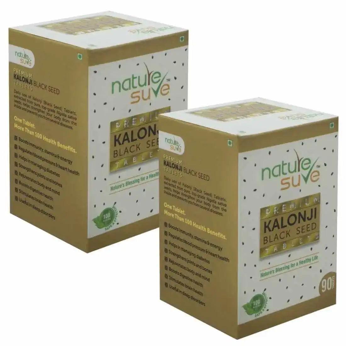 Nature Sure Kalonji Black Seed Extract for Men and Women - 90 Tablets 3 Nature Sure Kalonji Black Seed Extract for Men and Women - 90 Tablets